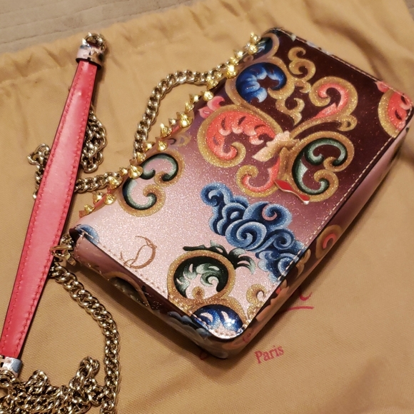 * SOLD*Christian Loubiton crossbody clutch bag - Picture 5 of 11